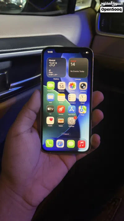 ايفون 12 برو لون ابيض 2