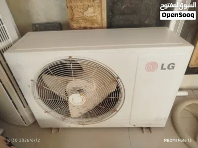 مكييف ال جي للبيع بسعر مغرررري 2 طن لون ابيض شغال بارد ساخن بحاله ممتازه صلاه النبي 2