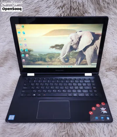 lenovo x360 2in1 Laptop i5-6th 2.30Ghz speed 256gb ssd Touchscreen HD Graphics Orignal charger 4