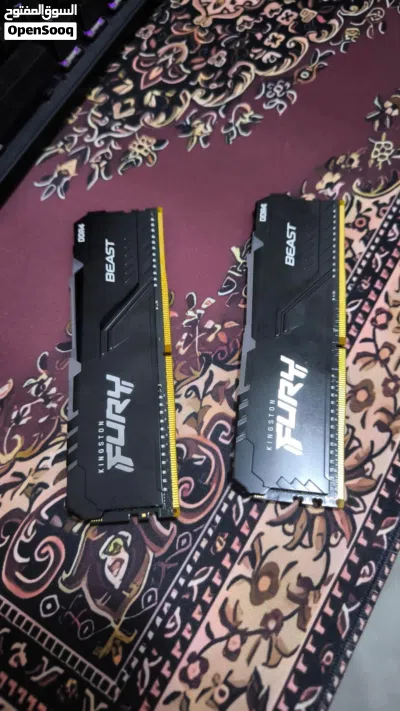 رامات 16gb hyperx fury 3200mhz black 3