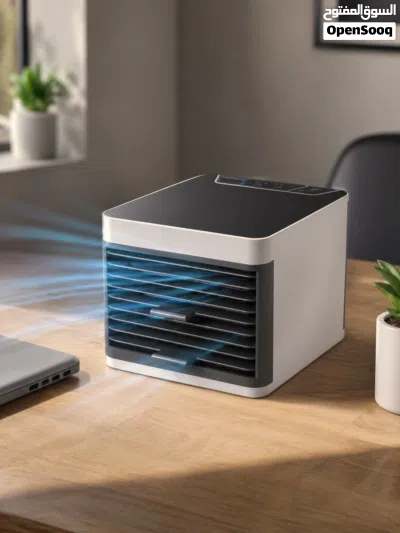 مبرد هواء مكتبي ARCTIC AIR Ultra - 3 سرعات - 10 ساعات - فلتر تبخيري - ترطيب وتنقية - LED 4