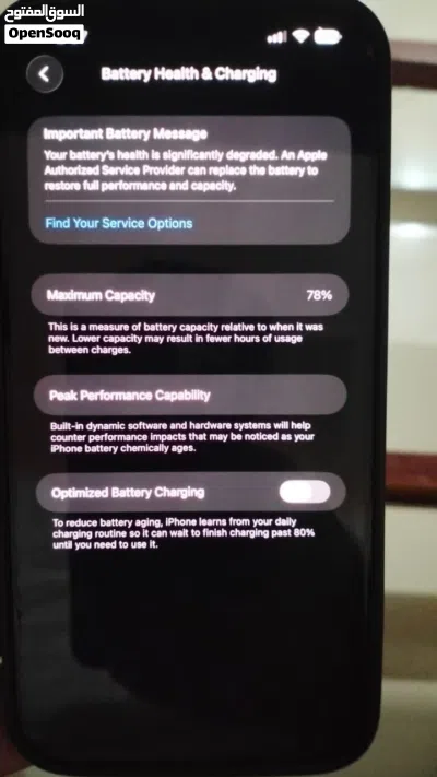 Iphone 13 Pro Max 256GB Battery 78% 2