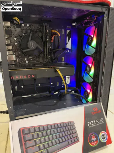 تجميعة كاملة للبيع pc سعر 550 بيها حك جية واذا توصيل تبقة نفس سعر 3