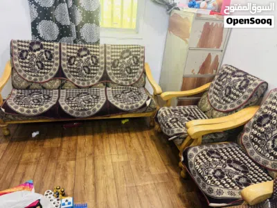Sofa set wooden 3