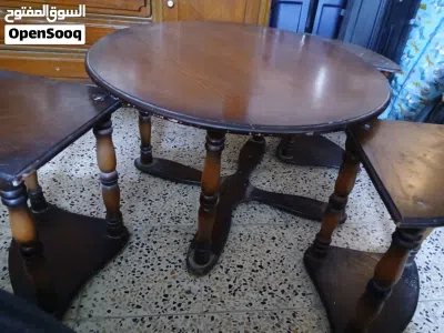 ميز وسطي مع 3 طبلات للبيع 3