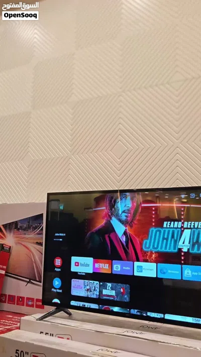 AMOI 50” Smart Android TV 4K Ultra HD Unbreakable Screen Available in 50”, 55” 65” Sizes 4