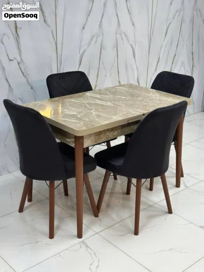 ميز طعام 4+6 كراسي 2