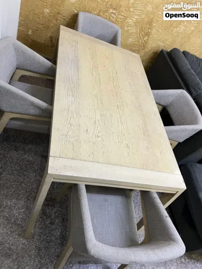 طاولة سفرة (طاولة طعام) مع 4 كراسي 2