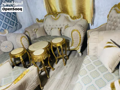 طقم كنب مصري تفصيل مستعمل بحاله الوكاله موجود بعمان جاوا 2