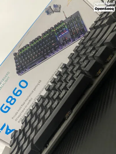 كيبورد GAMMING MECHANICAL نوعه G860 2
