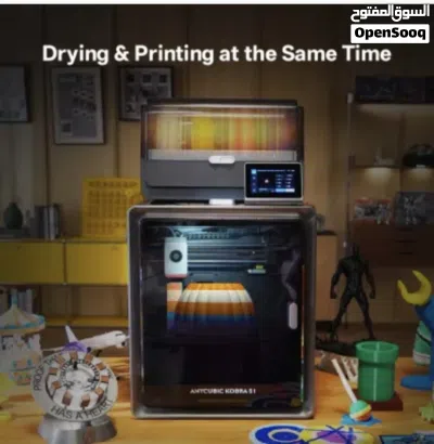طابعة المجسمات ثلاثية الأبعاد اAnycubic Kobra S1 - High Speed 3D Printer 3