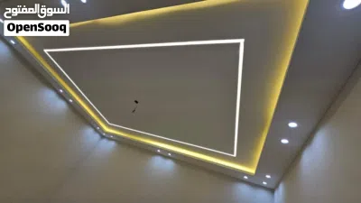 ديكور جبس امبورد واصباخ وتصليحات وانواع الديكورات 2