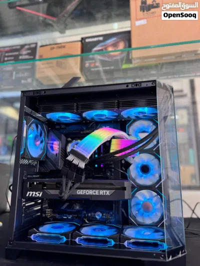 Core i7 14F Ram32gb ddr5 RTX5070 vga 12gb ssd 2tb nvme king stone lian li steemar 850 gold use like 2