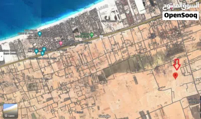 أرض 200 م جزء من مسجل ك 72 بالساحل الشمالي كاملة المرافق والخدمات 2