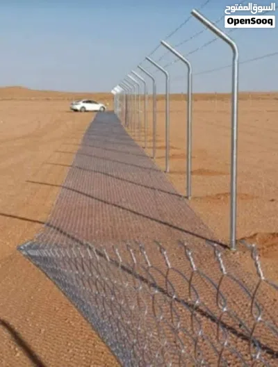شبوك سياج مضلات هناجر نخيل 2
