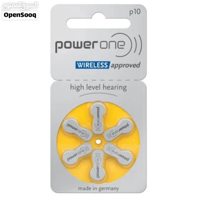 INS0110916بطاريات للأجهزة المساعدة على السمع power one متوفرة بجميع المقاسات 4