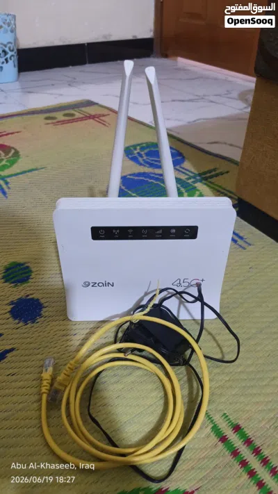 راوتر زين فاي حديث و نظيف ما مستعمل هواي كامل غراضه 2