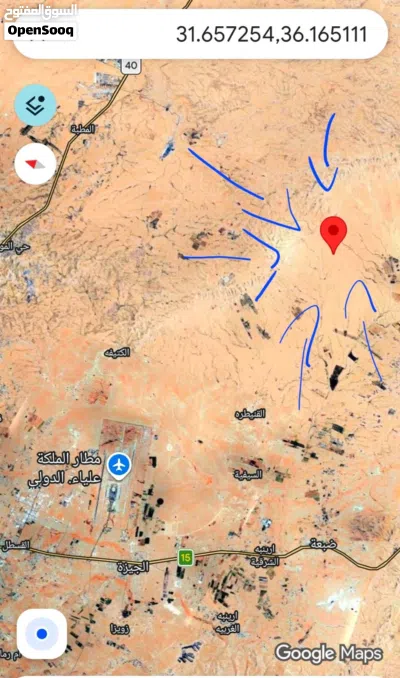 اراضي للبيع جنوب عمان 2