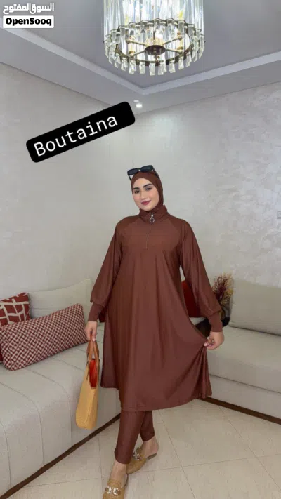لأناقة حتى في البحر مع المتحجباة 2