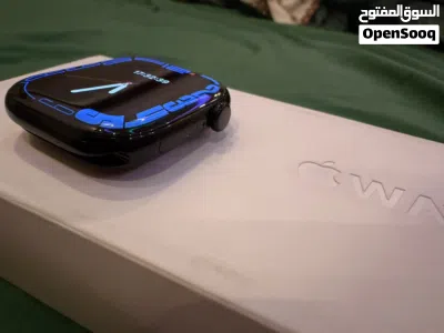 Apple watch 11 46mm GPS and cellular بحالة الجديد لون اسود مميز 2