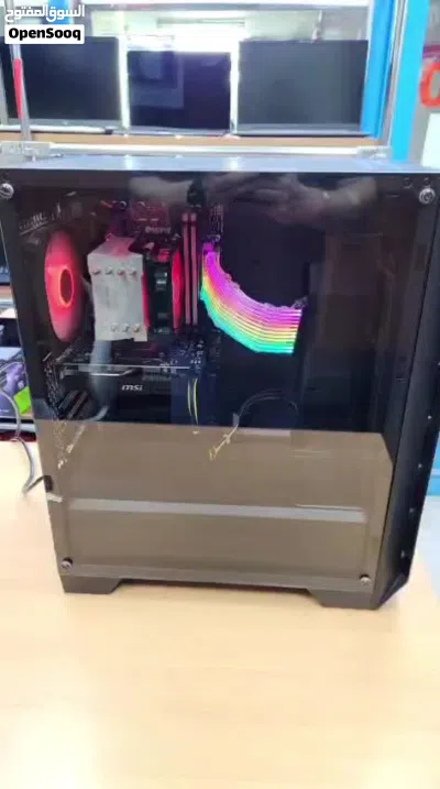 للبيع بي سي جيمنقCore i59Gen/16GB ram/256ssd+1TB /1650 super GTX 4GB 3