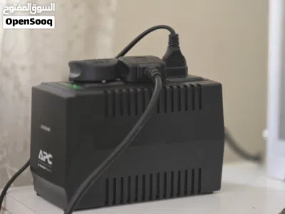 منظم كهرباء APC Line-R 1500VA 750W Automatic Voltage Regulator 3 Universal Outlets 230V - Black 2