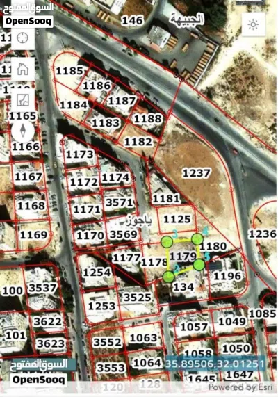 ارض 500 متر في ضاحية الرشيد / اسكان المهندسن/ احكام خاصة منطقة فلل 2