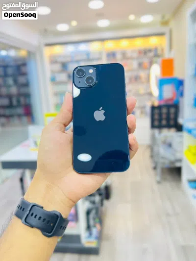 IPhone 13 128GB Midnight clear fresh condition phone هاتف آيفون 13 سعة 128 جيجابايت، بحالة ممتازة، 3