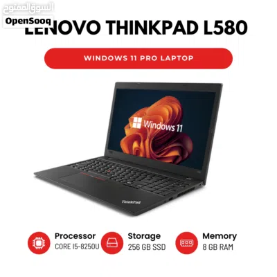 LENOVO Thinkpad L 15.6 Laptop- 4th Gen Intel Core i5/256GB SSD/8GB RAM/Windows 11 Pro 4