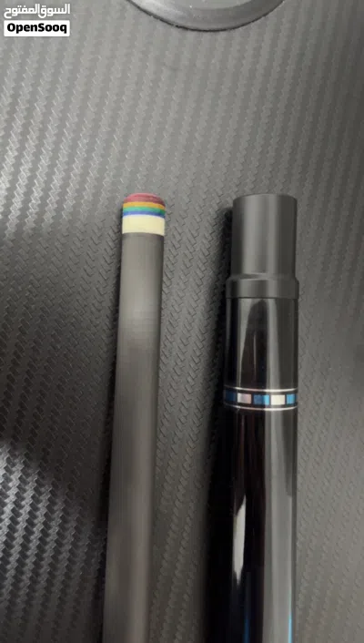 New billiard cue Carbon fibre shaft Tip 12.5mm 4