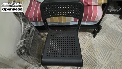 4 Black Dining / Office Chairs (Excellent Condition) - (IKEA) 3