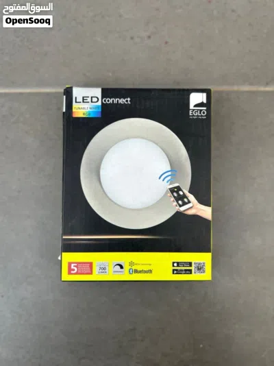 مصباح ذكي (LED) من ماركة EGLO.يعمل بتقنية Bluetooth. 2