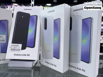 Samsung A36 5g (256 GB / 8 RAM) سامسونج اي 36 جالاكسي 256 جيجابايت/ 8 رام مع بكج (عضمه+كفر+لزقه) 4