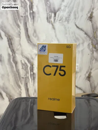 PRICE DROP, REALME C75 8GB 256GB. (5G) COLOUR:LIGHTNING GOLD 3