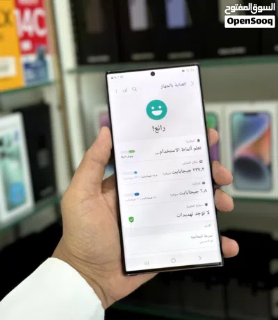بأقل سعر : Samsung S22 ultra 256gb هاتف نظيف جدا بحالة الوكالة بدون اي شموخ أو مشاكل مع ضمان 4