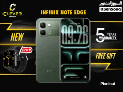 جديد الان مع بكج انفنكس نوت ايدج بافضل سعر//INFINIX NOTE EDGE (256GB) NEW 2