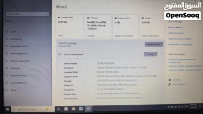 لاب توب ديل بحالة ممتازه جدا Dell E5450 good core i5 3