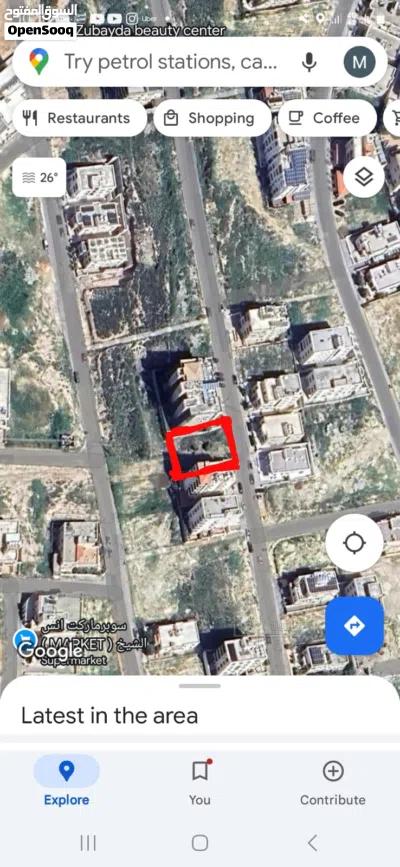 قطعة ارض مميزة ضمن مشروع نقابة المهندسين باطلالة مميزة على منطقة عميش 2
