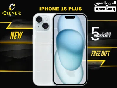 مستعمل بحالة الوكالة ايفون 15 بلس بافضل سعر//IPHONE 15 PLUS (256GB) USED 2
