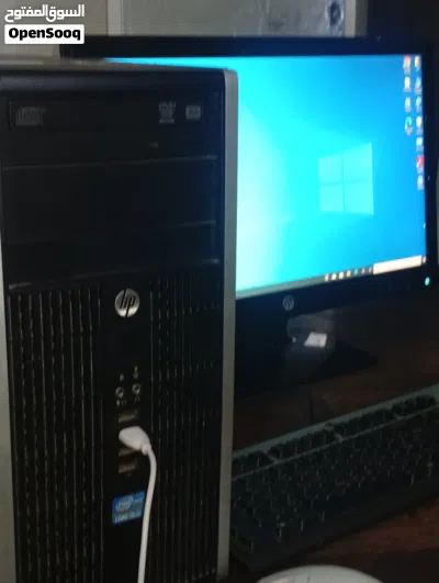 تعال واستمتع بي الهاردسك 1 تيرا يعني 1000 قيقا وبي رام 4 وشاشه 22 بوصه وبي كامل ملحقاته وسعر حرق 4