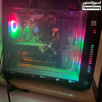 PC كمبيوتر ألعاب كامل مع شاشة ودركسون G27 جاهز للاستخدام 4