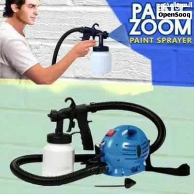 كمبريسر جهاز مضخه دهان paint zoom قوه 650 واط لرش جميع انواع الدهان مضخة رشاش 2
