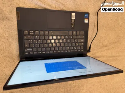 لابتوب لينوفو Ideapad flex-5 شبه جديد كامل الملحقات الأصلية شاشة لمس وقلم 3