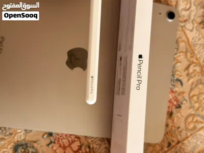 آيباد أبل أير 6 معالج m2 11 انش مع قلم بنسل برو و كفر للايباد 3