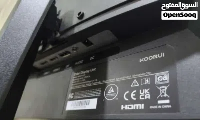 شاشة العاب 180hz koorui e6ca كيرف 27 إنش شبه جديده 4
