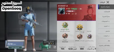 حساب ببجي العالمية للبيع 3