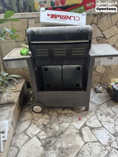 شواية غاز احترافية 4 Burner Outdoor BBQ Grill مع موقد جانبي وحوض ستانلس – تصميم فاخر 2