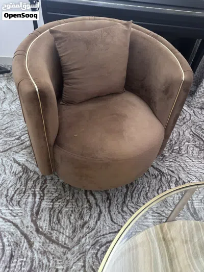 Sofa set with glass table 3