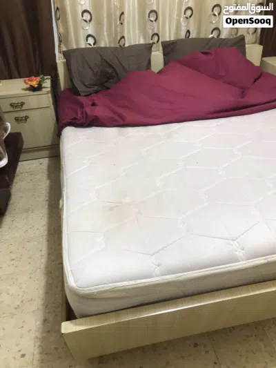 غرفة نوم كاملة خشب ثقيل ملبس فرميكا 3