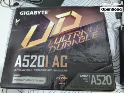 مذربورد جيجا بايت غير مستخدم اسمعها A520i ac 2